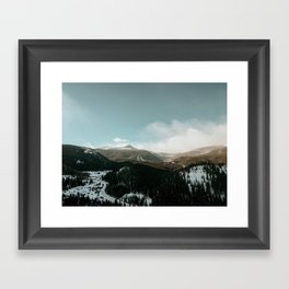 Mountain View Framed Art Print