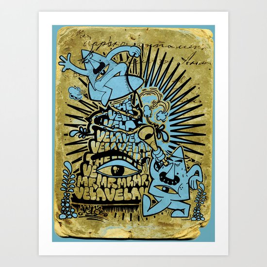 eyessssss Art Print