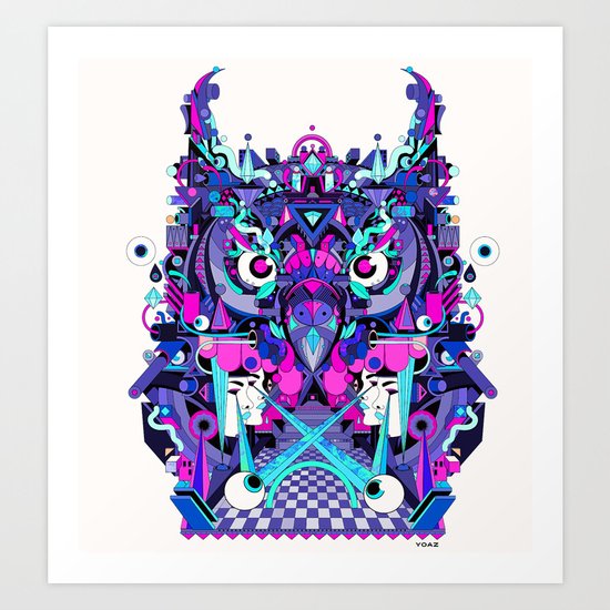 owl Art Print