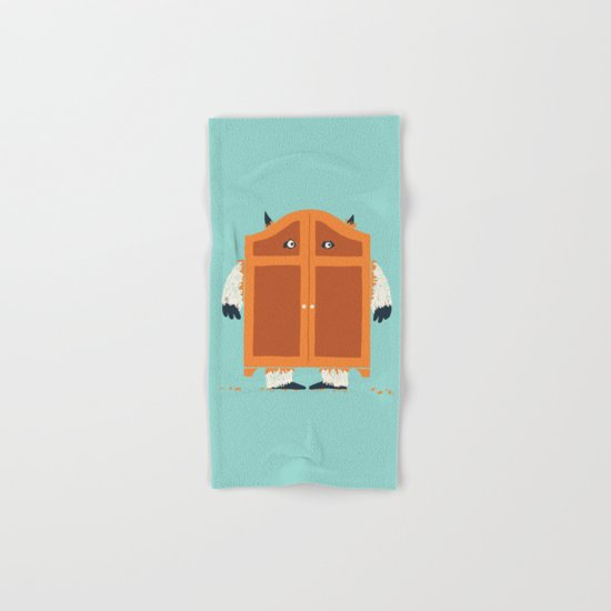 Monster in the closet Hand & Bath Towel