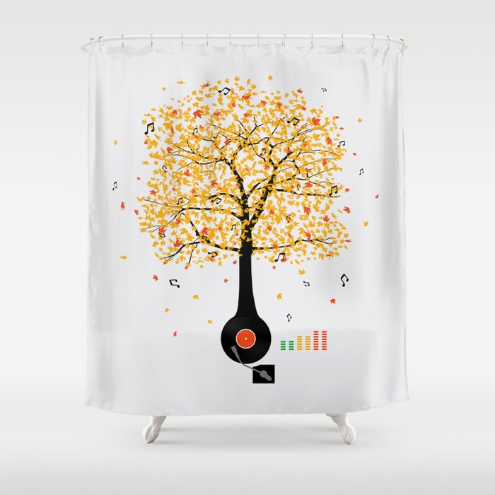 Sounds of Nature Shower Curtain