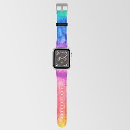 Rainbow Watercolor Apple Watch Band