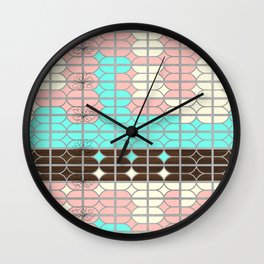 desert modernism Wall Clock