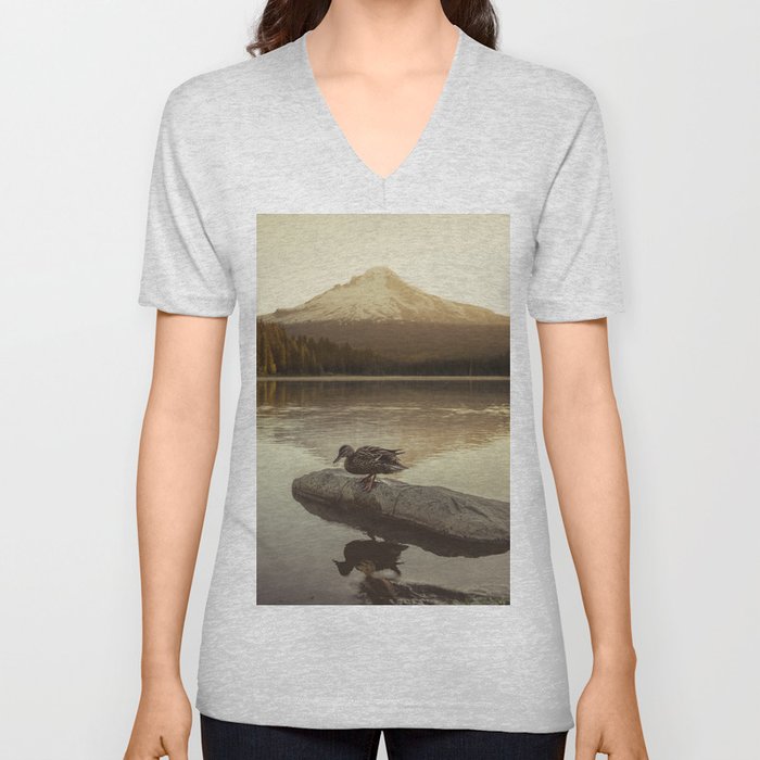 The Oregon Duck V Neck T Shirt