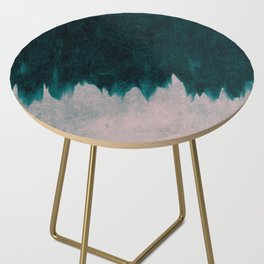 Turquoise Smear Side Table