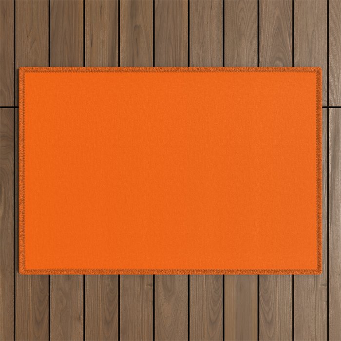 Orange Outdoor Rug