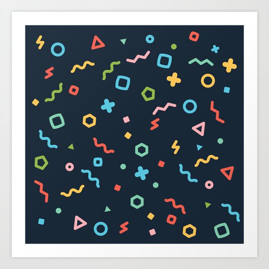 Geometry Art Print