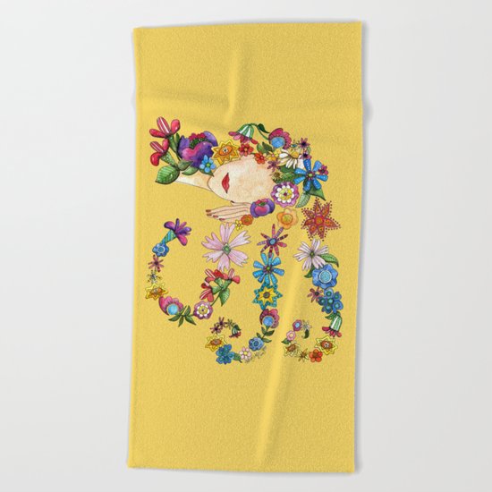 Sleeping Beauty II Beach Towel