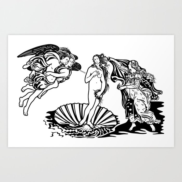 Sandro Botticelli - Birth of Venus Poster