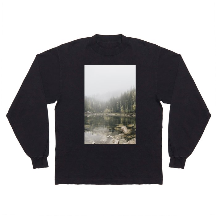 Pale lake - landscape photography Long Sleeve T Shirt