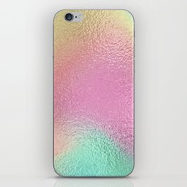 Simply Metallic in Iridescent Rainbow iPhone Skin