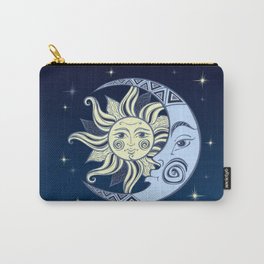 Sun and Moon Carry-All Pouch