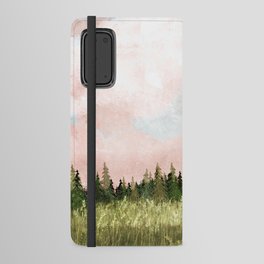 Cotton candy skies Android Wallet Case