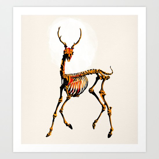 Deer Art Print