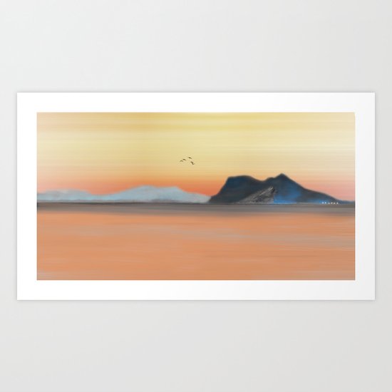 Gibraltar Art Print