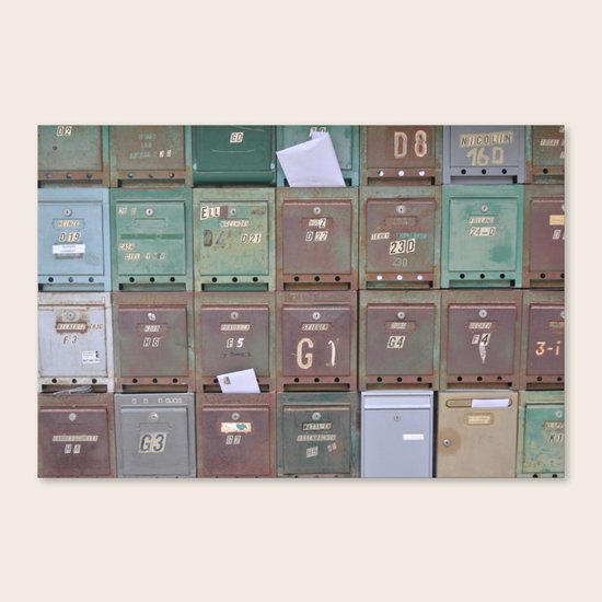 Mailboxes I Canvas Print