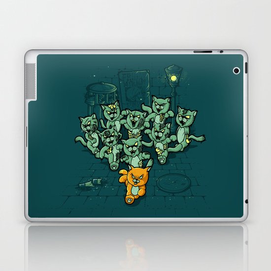 Zombie Cats Laptop & iPad Skin