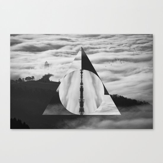 The Tale of Three Brothers - Deathly Hallows Canvas Print