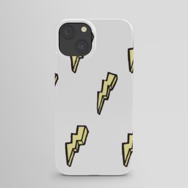 lightning bolt iPhone Case