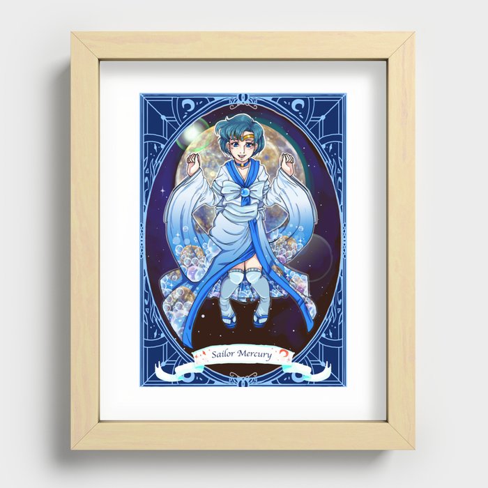 Sailor Mercury Recessed Framed Print