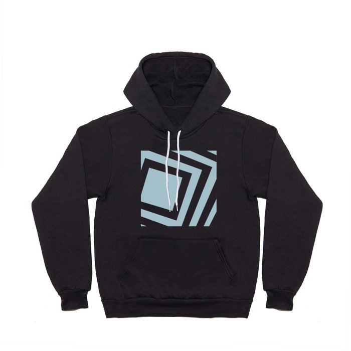 Baby blue squares background Hoody