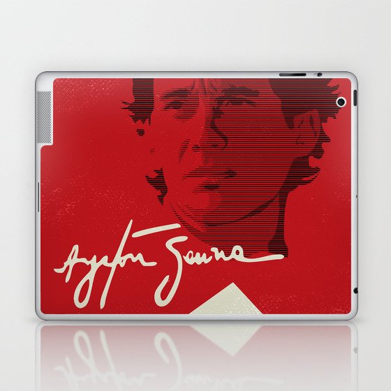 Ayrton Senna Laptop & iPad Skin