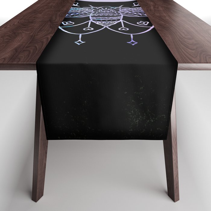 Moth And Moon Table Runner