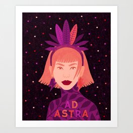Star Queen (Ad Astra) Art Print