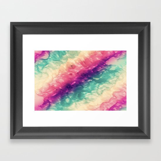 sea colors Framed Art Print