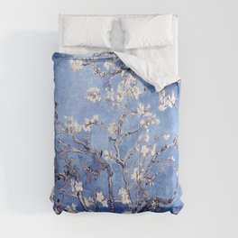 Vincent Van Gogh Almond BlossomS Blue Comforter