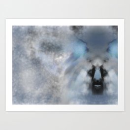 Space and Peace  Art Print