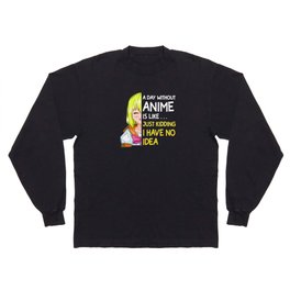 Anime Kawaii for Boys and Girls Long Sleeve T Shirt