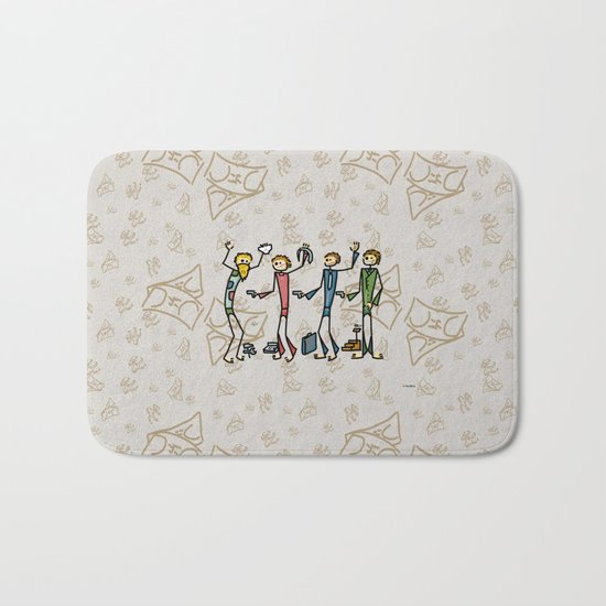 Businessman Bath Mat