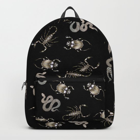 Desert Curses in Black Backpack