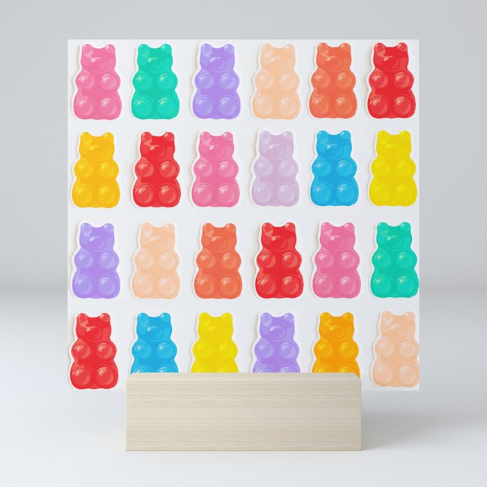 Gummy Bears Mini Art Print
