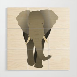 Elephant Wood Wall Art