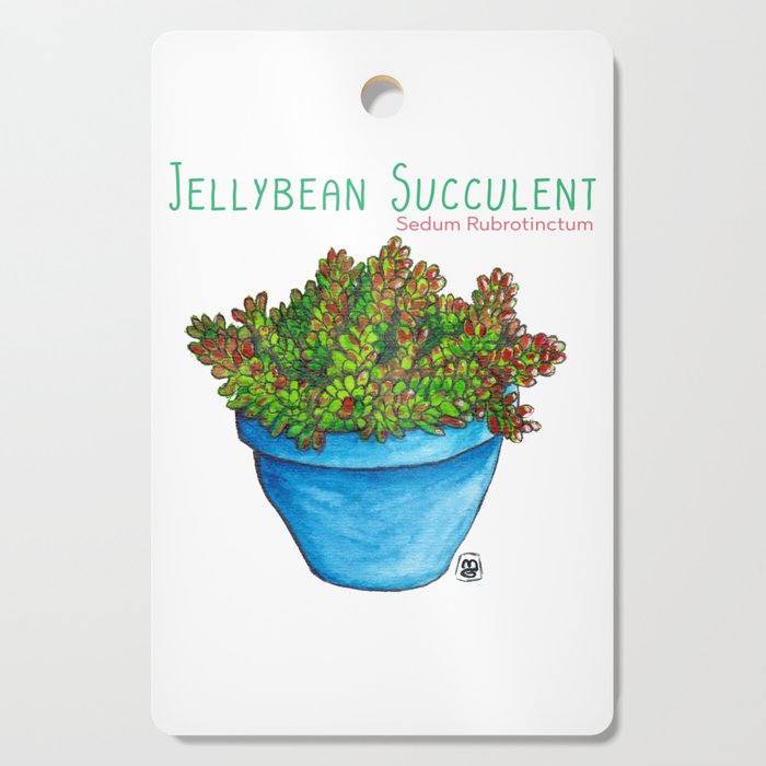 Jellybean Succulent Cutting Board