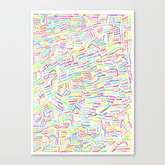(500) DAYS OF SUMMER Canvas Print