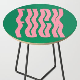 Favorite Word: Tropical Wavy Edition Side Table