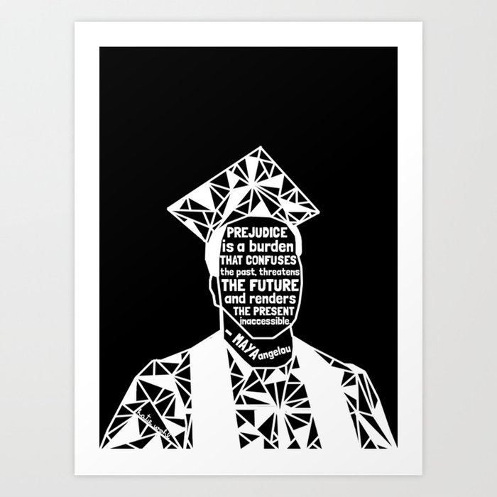 Michael Brown Black Lives Matter Series Black Voices Art Print By Katiewohlart Society6