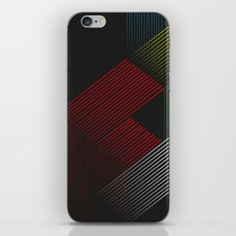 The Magnificent Colorful Stripe No. 2 iPhone Skin