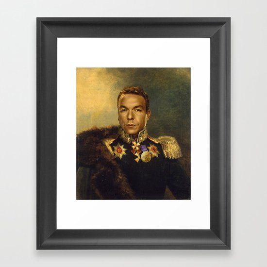 Sir Chris Hoy - replaceface Framed Art Print