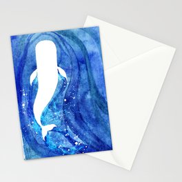 The White Whale Stationery Card