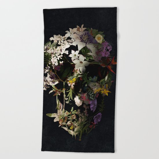 Spring Skull 2 Beach Towel