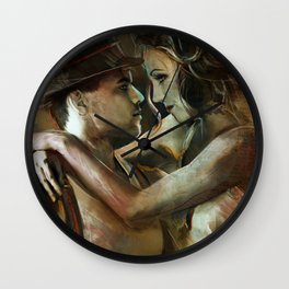 Bonnie and Clyde Wall Clock