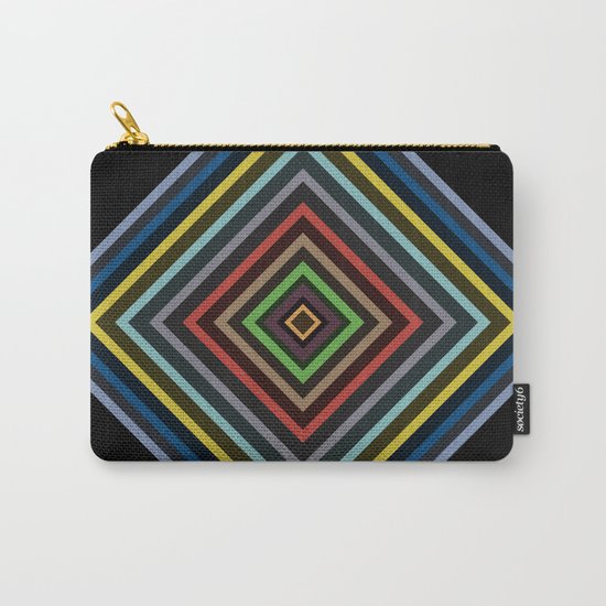 Colorful Geometric Pattern VI Carry-All Pouch