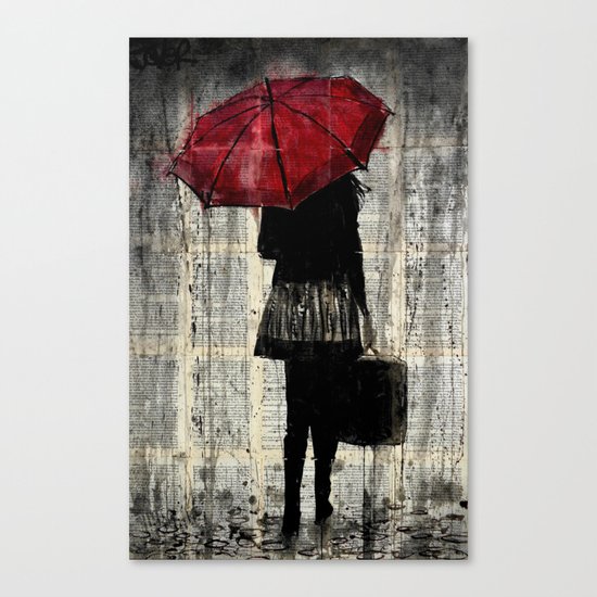 FEELS LIKE RAIN Canvas Print