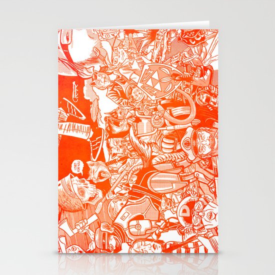 explosion! Stationery Cards