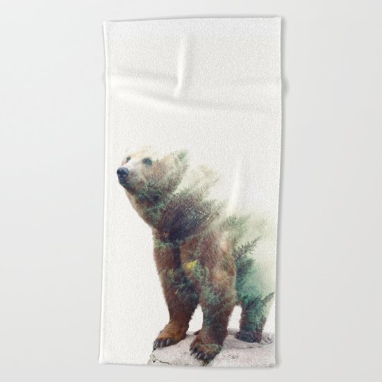 One With Nature V2 #society6 #buyart #decor Beach Towel