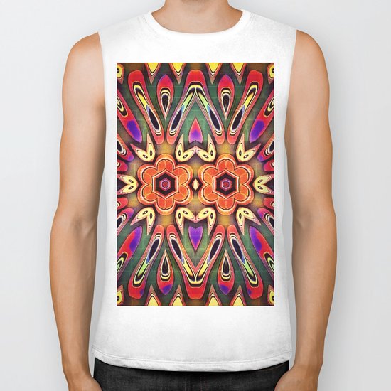 Flower Power Biker Tank